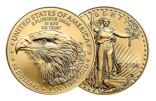 american gold eagle coin front and back
